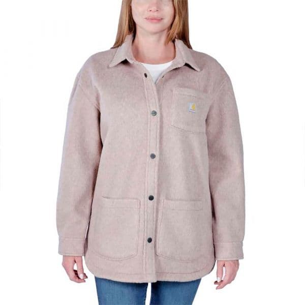 Carhartt Wool Blend Overshirt Beige L