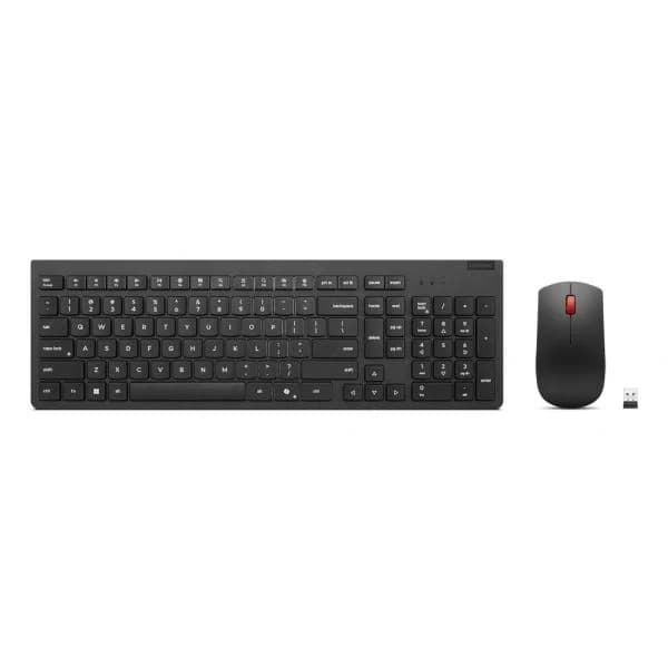 Teclado Lenovo Essential Wireless Combo Gen2 Rato Sem Fios Preto