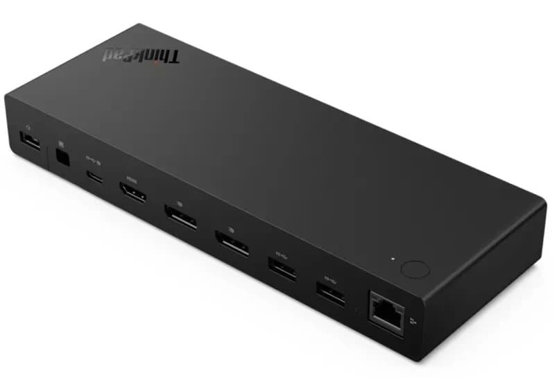 Lenovo Docking Station ThinkPad USB4 Dock 5000 40BF0100EU USB4 100W 8K HDMI DisplayPort USB-C 1GbE
