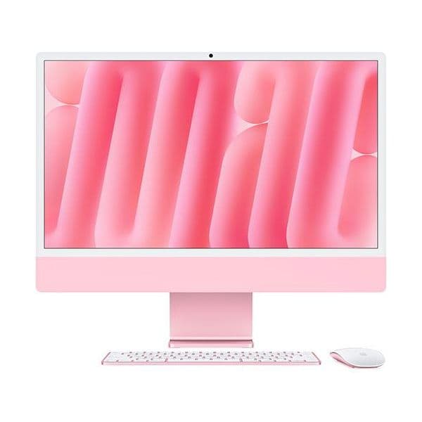 Apple iMac 24" M4 CPU 8-core GPU 8-core SSD 256GB 16GB RAM Rosa
