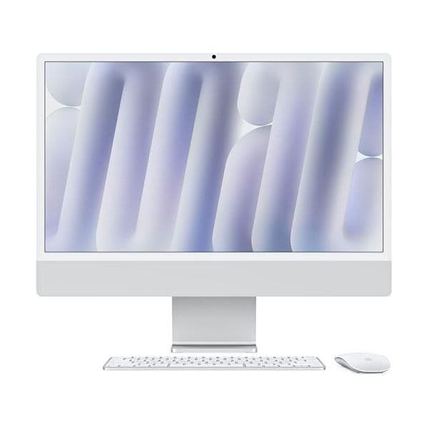 Apple iMac 24" M4 CPU 10-core GPU 10-core SSD 256GB 16GB RAM Prateado