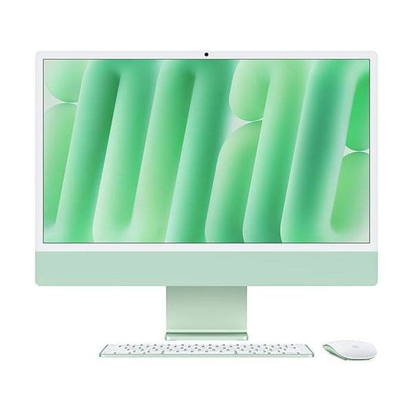 Apple iMac 24" M4 CPU 10-core GPU 10-core SSD 256GB 16GB RAM Verde