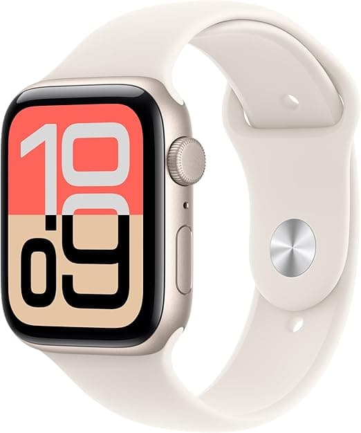 Apple Watch SE 3 GPS 44mm Luz das Estrelas c/ Bracelete Desportiva Luz das Estrelas S/M
