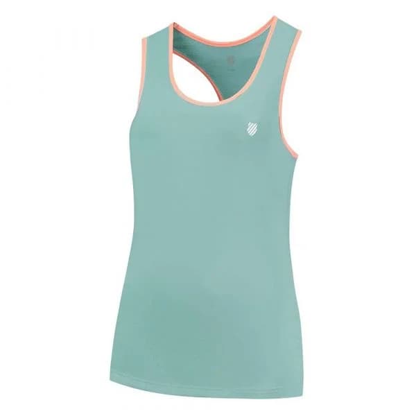 K-swiss Hypercourt Speed 4 Sleeveless T-shirt Verde M Mulher