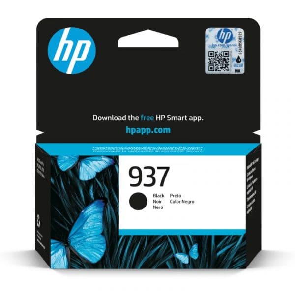 Tinteiro HP 937 4S6W5NE Preto