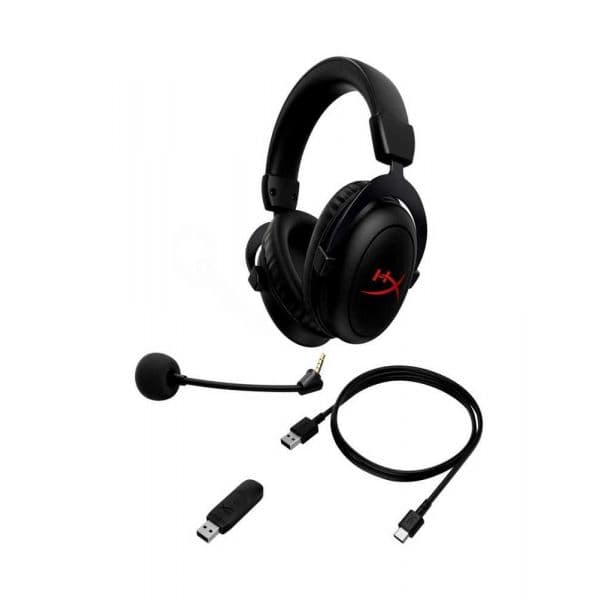 HyperX Cloud II Core Headset Gaming Sem Fios DTS Preto/Vermelho