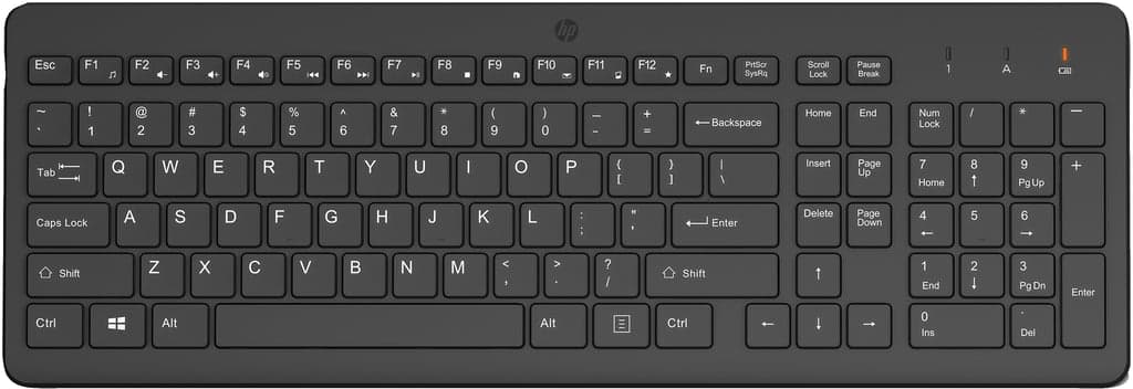 Teclado HP 225 Wireless Preto