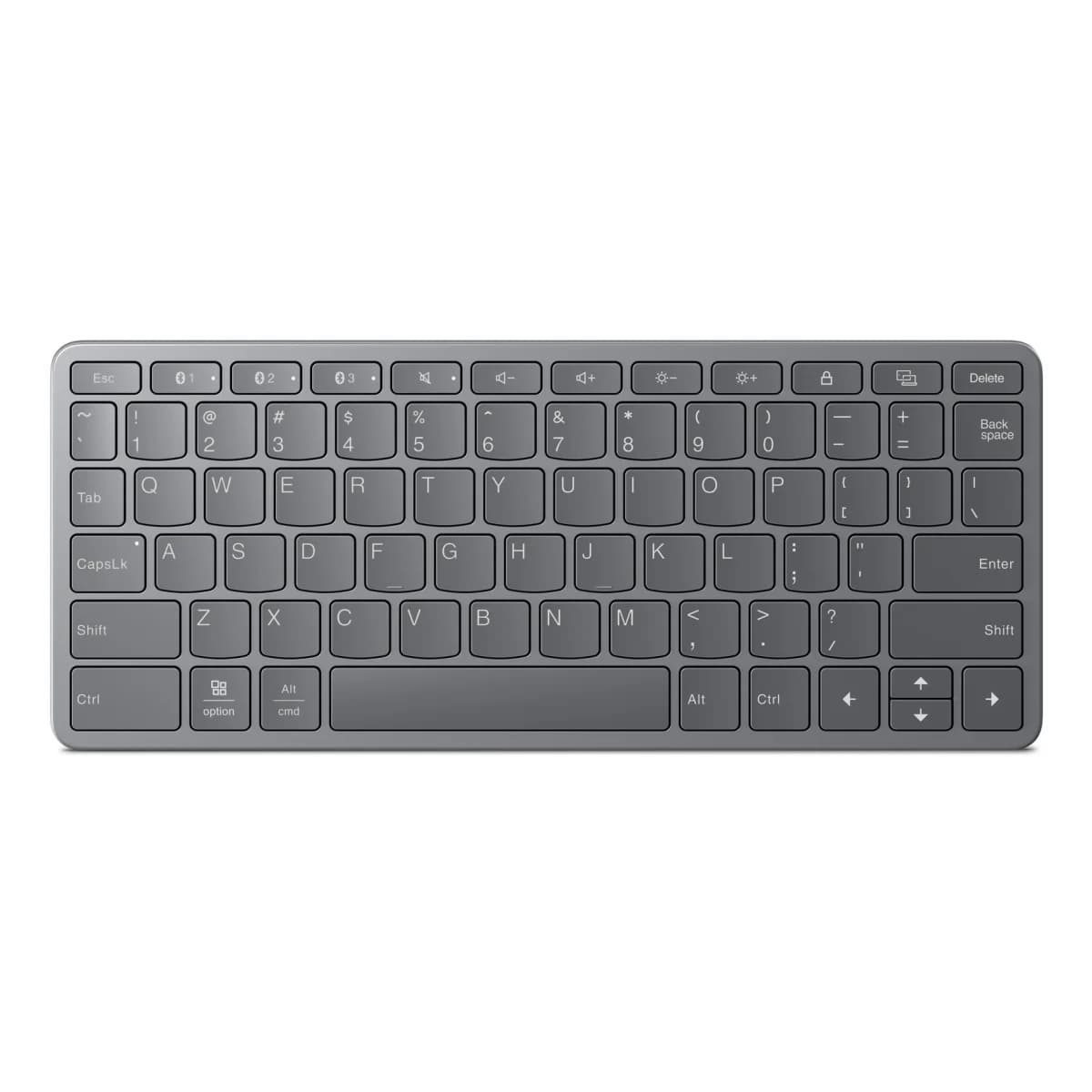 Teclado Lenovo Multi-Device Wireless Tab PT Luna Grey
