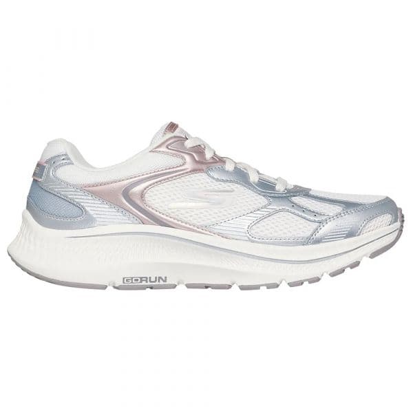 Skechers Sapatilhas de Running Go Consistent 2.0 Volt Off White Leather / Silver Trim 39