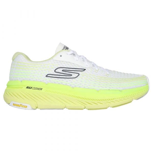 Skechers Sapatilhas de Running Max Cushioning Premier 2.0 White And Lime Textile / Synthetic 42
