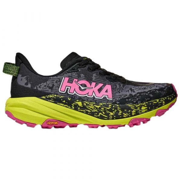 Hoka Sapatilhas de Trail Running Speedgoat 6 Black / Neon Hoka Citrus 40