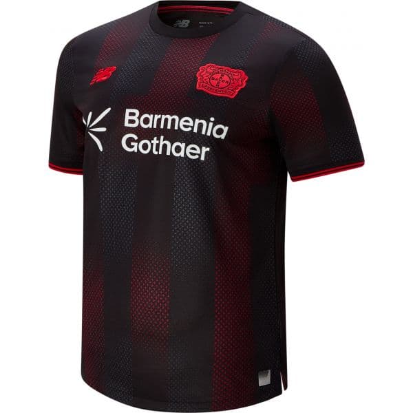New Balance Camisa Bayer 04 Leverkusen Home Jersey 2025/26 mt230541-hme L Preto