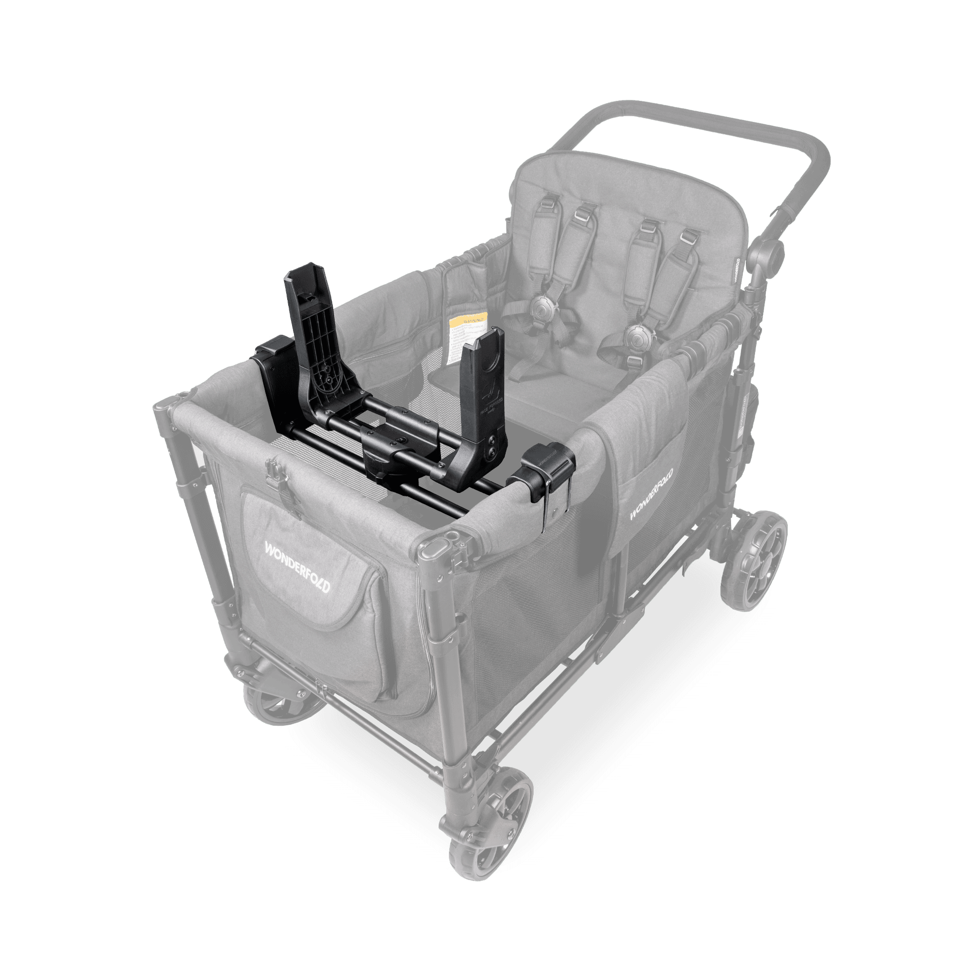 Adaptador W4 para cadeira auto Graco - Preto