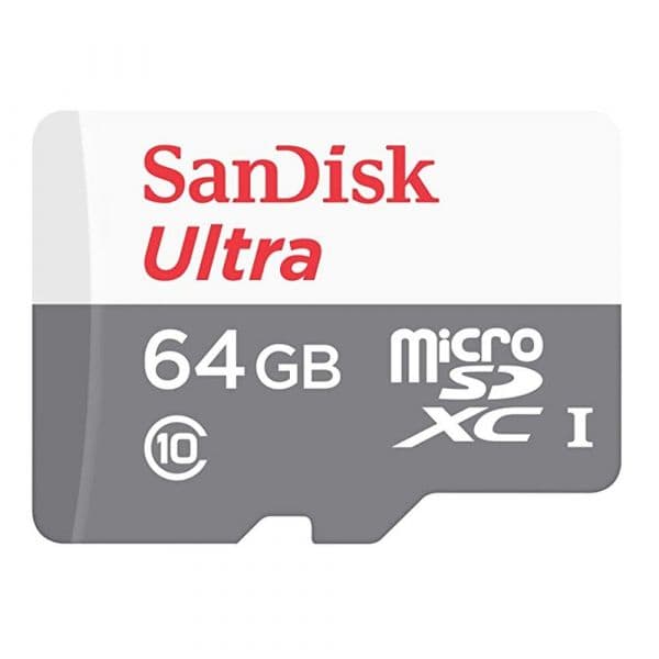 SanDisk 64GB Micro SDXC Ultra UHS-I Class 10 - SDSQUNS-064G-GN3MN