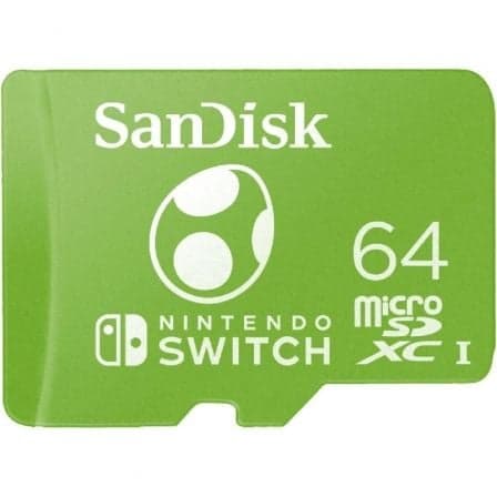 SanDisk 64GB Micro SDXC Nintendo U3 UHS-I - SDSQXAT-064G-GNCZN