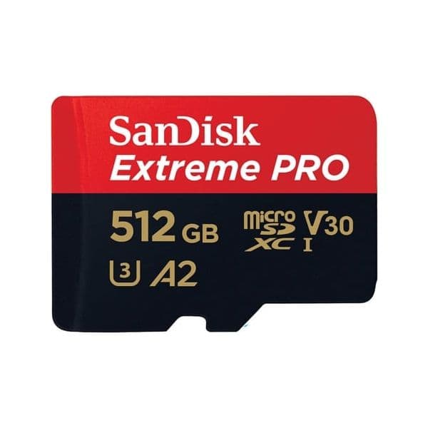 Sandisk Cartão de Memória Micro SDXC Extreme PRO 512GB 200 MB/s Classe 3