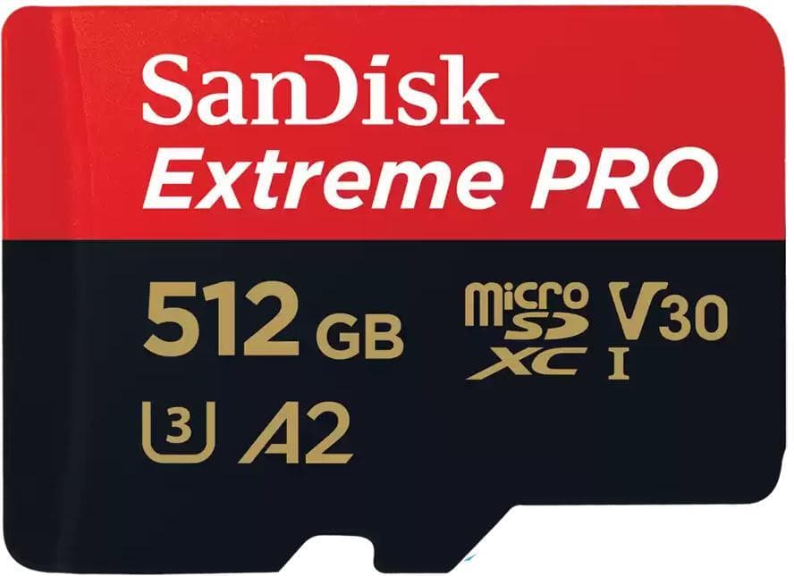 Sandisk Cartão de Memória Micro SDXC Extreme PRO 512GB 200 MB/s Classe 3