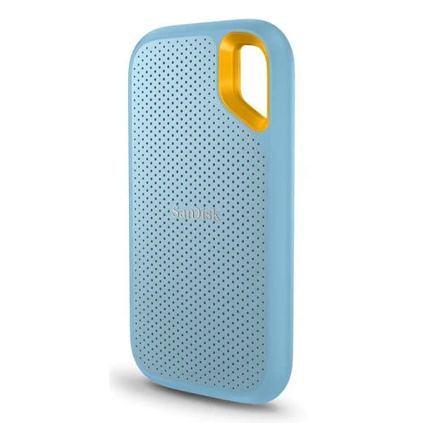 Disco Externo SSD SanDisk 4TB Extreme Portable V2 USB 3.2 Gen 2 Encriptado Azul
