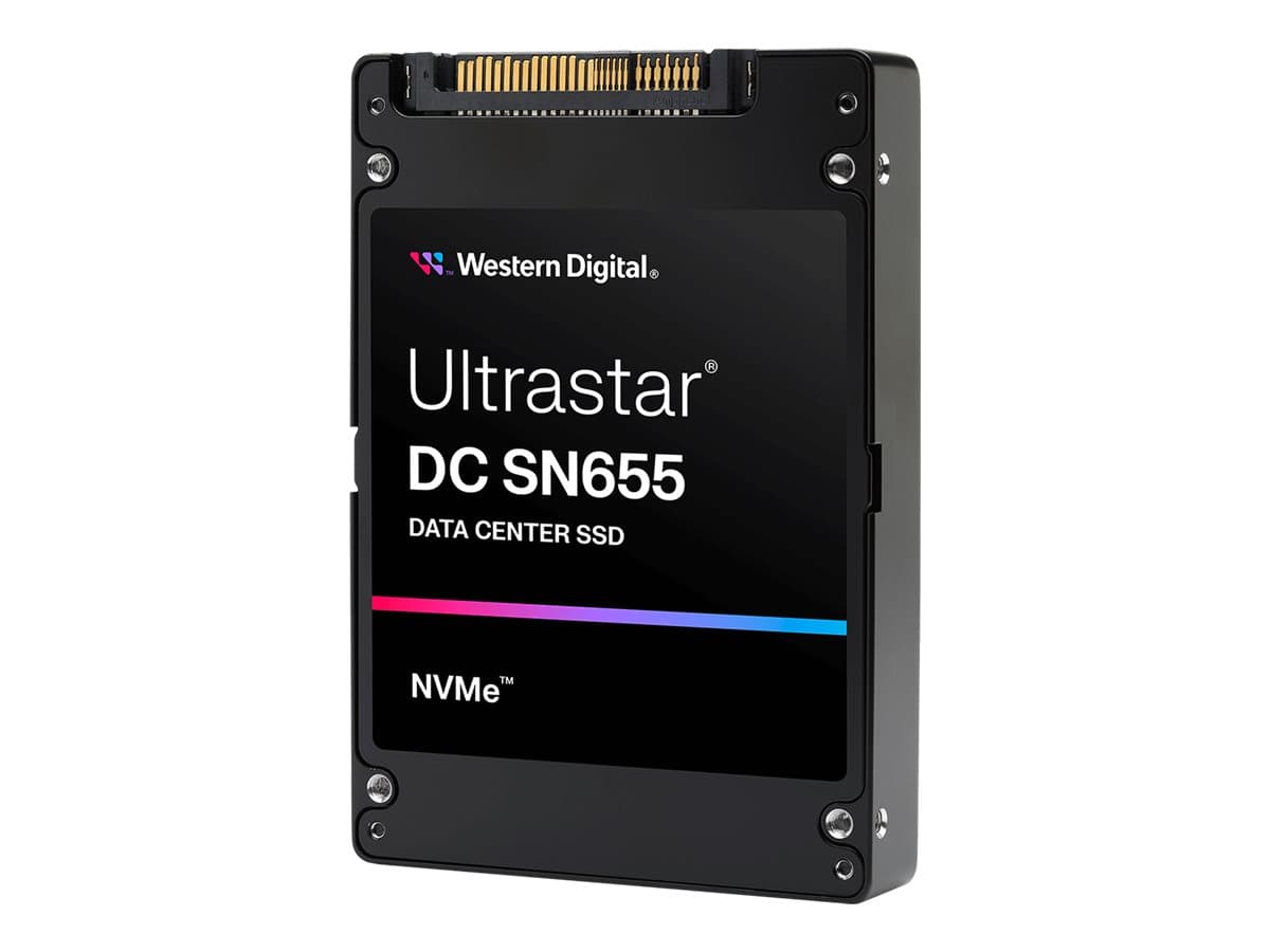 SSD Western Digital 61.44TB Ultrastar DC SN655 2.5" U.3 PCIe 4.0 NVMe