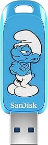 SanDisk 64GB Brainy Smurf Edition USB 3.2