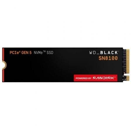 SSD Western Digital Black 1TB SN8100 M.2 2280 PCI Express 5.0 x4 NVMe