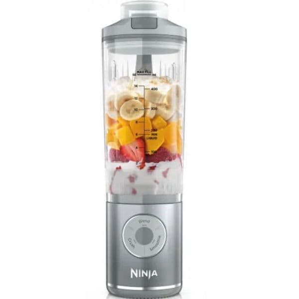 Liquidificador Ninja Liquidificadora Portátil BC251EUSL + Bateria Recarregável