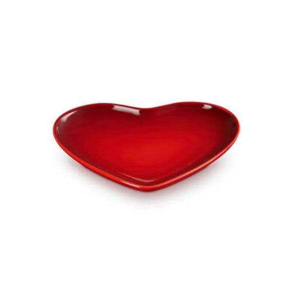 Le Creuset Prato Coração 23cm Merengue - L'amour - LC80255237160099