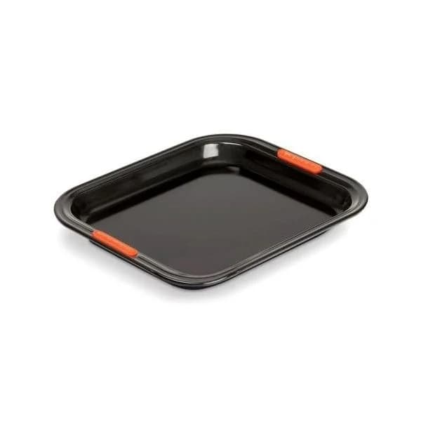 Le Creuset Tabuleiro Retangular Aço Carbono Antiaderente Preto 31 cm
