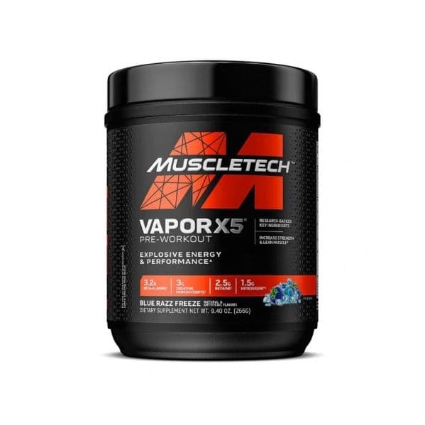 Muscletech Vapor X5 Next Gen Pre-Workout 30 Servings 232g Framboesa