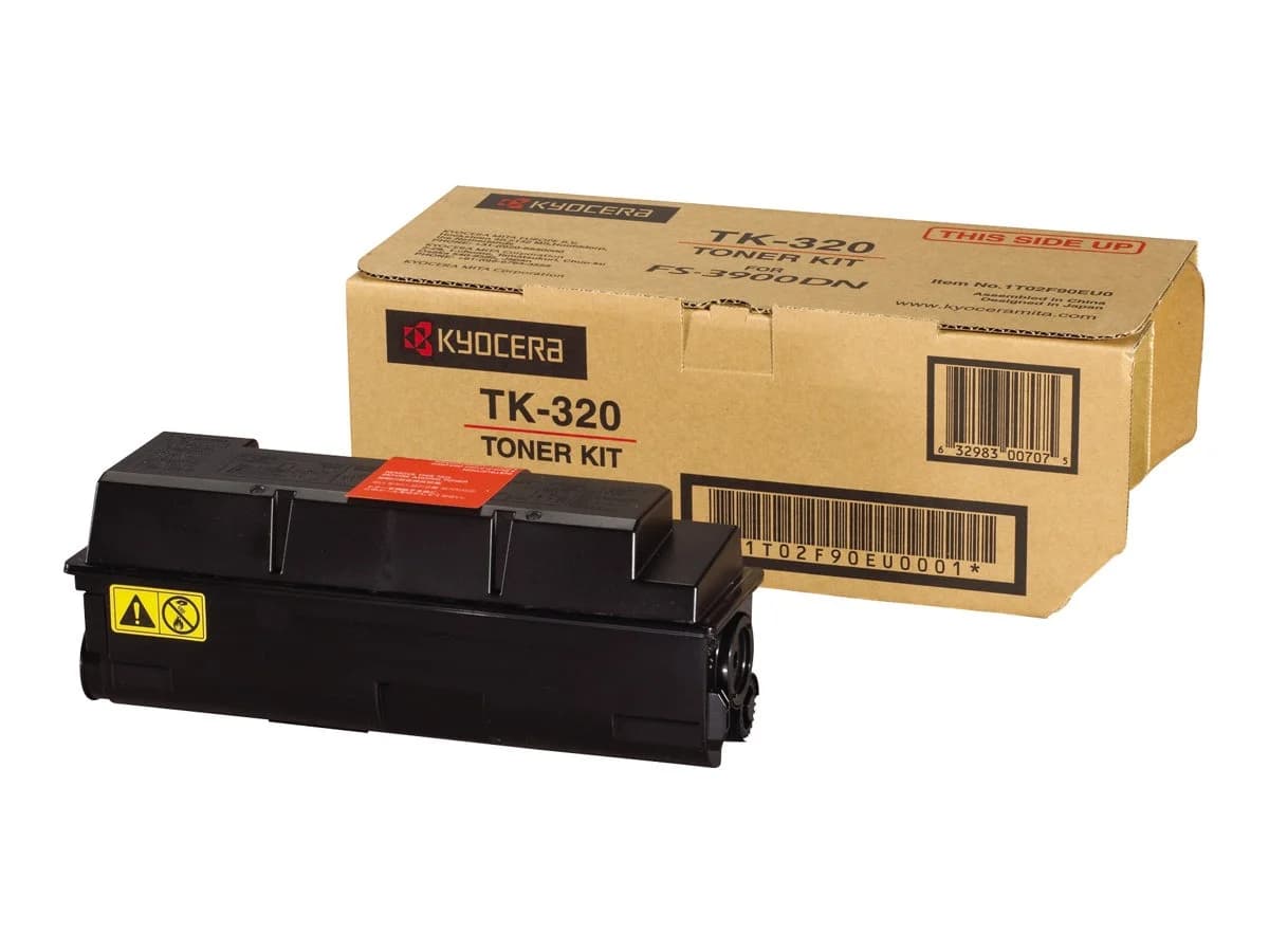Kyocera TK320 Preto Cartucho de Toner Original – 1T02F90EUC