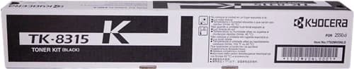 Kyocera TK8315 Preto Cartucho de Toner Original – 1T02MV0NL0/TK8315K