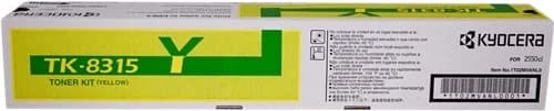 Kyocera TK8315 Amarelo Cartucho de Toner Original – 1T02MVANL0/TK8315Y