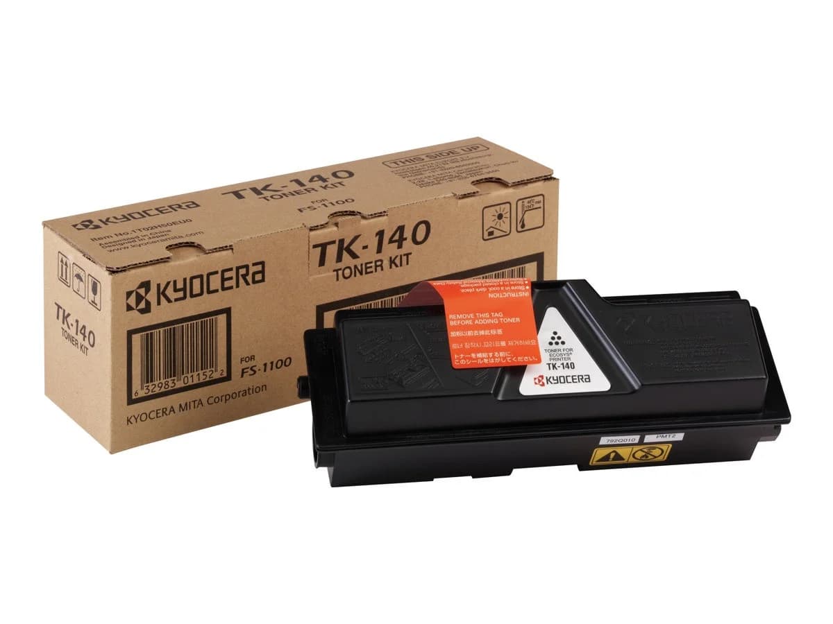 Kyocera TK140 Preto Cartucho de Toner Original – 1T02H50EU0/1T02H50EUC