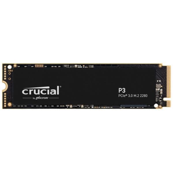 SSD Crucial 1TB P3 M.2 2280 NVMe - CT1000P3SSD8