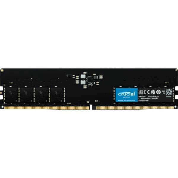 Memória RAM Crucial CT32G56C46U5T 32GB DDR5 5600MHz CL46 Black