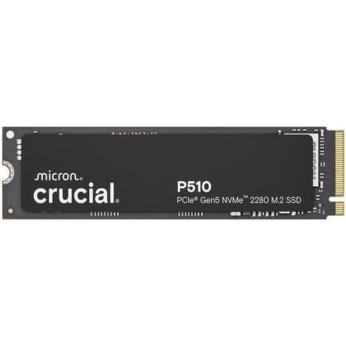 SSD Crucial P510 2TB M.2 PCIe 5.0 NVMe TLC 10000MB/s, 8700MB/s