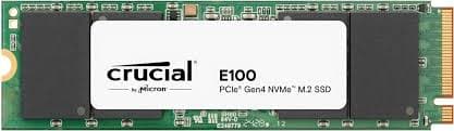 Disco SSD Crucial E100 480GB M.2 2280 NVMe PCle
