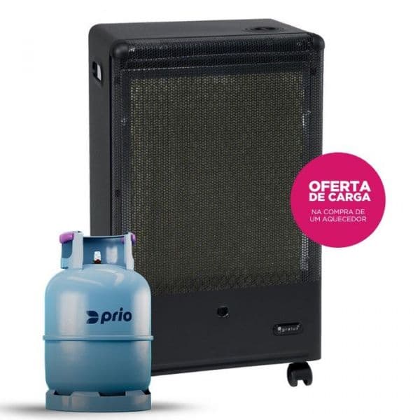 Prio Aquecedor Catalítico com Oferta de Carga