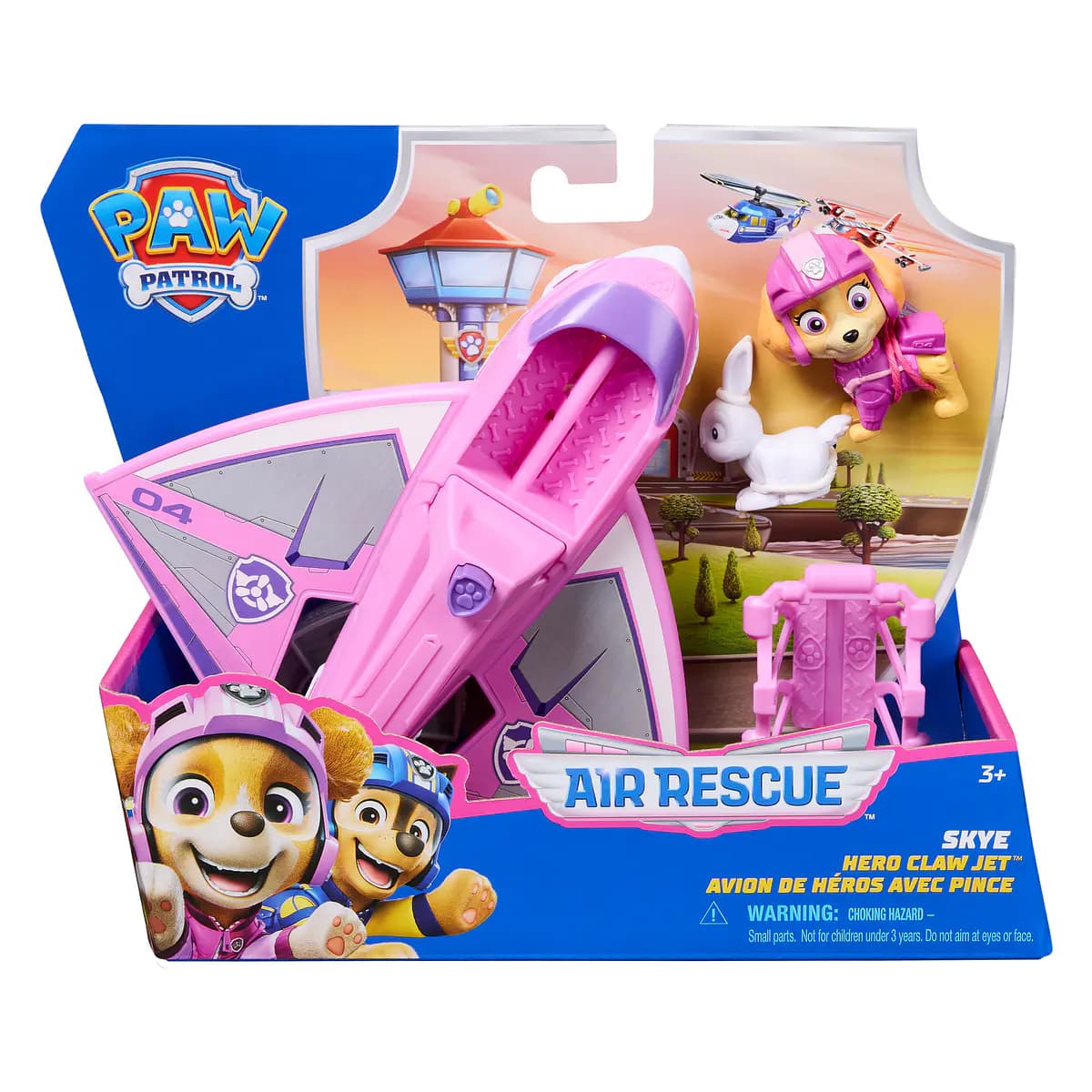 Spin Master Patrulha Pata Air Rescue Avião Jato Skye