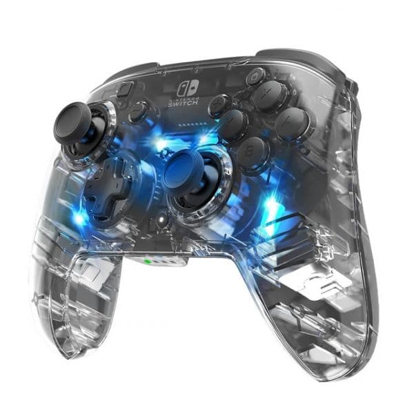PDP Comando com fios Afterglow Cinzento/Azul Nintendo Switch