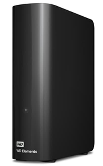 Disco Externo Western Digital Elements Desktop 8TB USB 3.0 Preto - WDBWLG0080HBK-EESN
