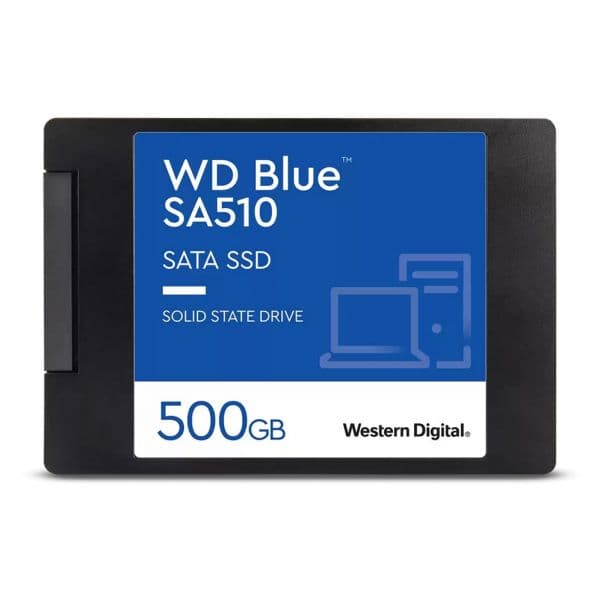 SSD Western Digital Blue SA510 500GB SATA III - TWDS500G3B0A