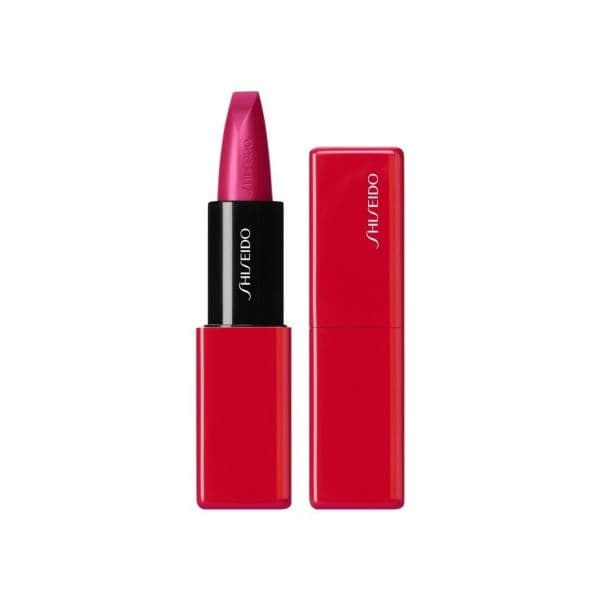 Shiseido Makeup Technosatin Gel Lipstick Batom Acetinado Tom 408 Voltage Rose 3,3g