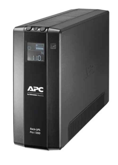 UPS APC BACK PRO BR 1300VA 8 OUTLETS AVR LCD INTERFACE - 641704 - BR1300MI