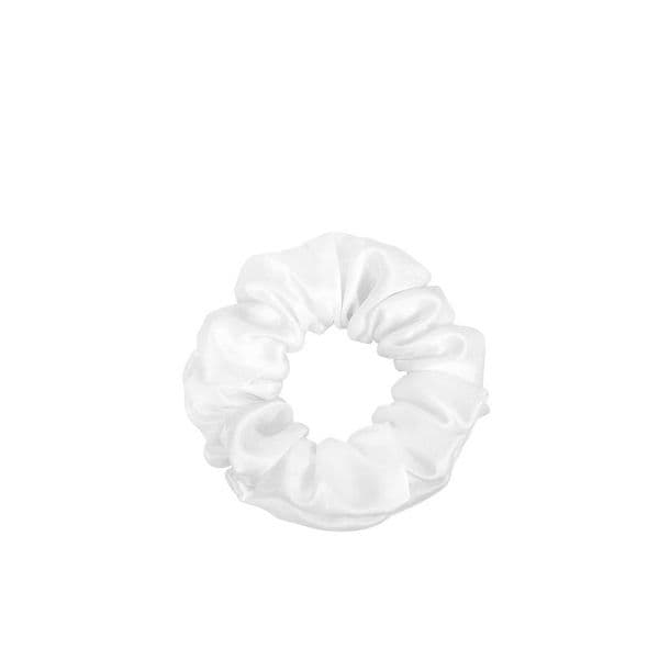 LS Beauty Elástico de Cabelo Scrunchie White