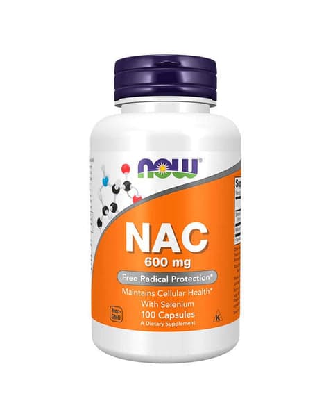 Now NAC 600mg 100 Cápsulas