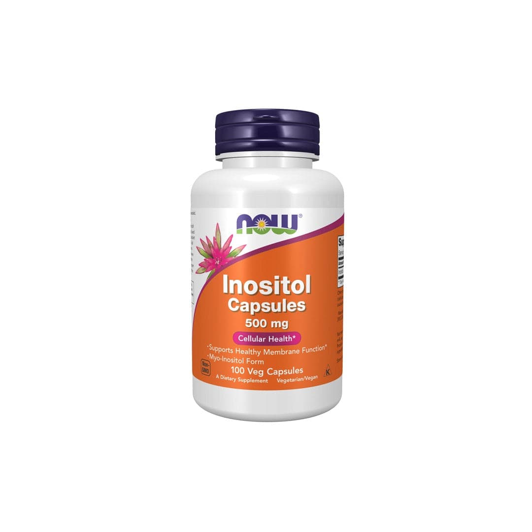 Mio-Inositol 500mg - 100 Cápsulas - Now Foods