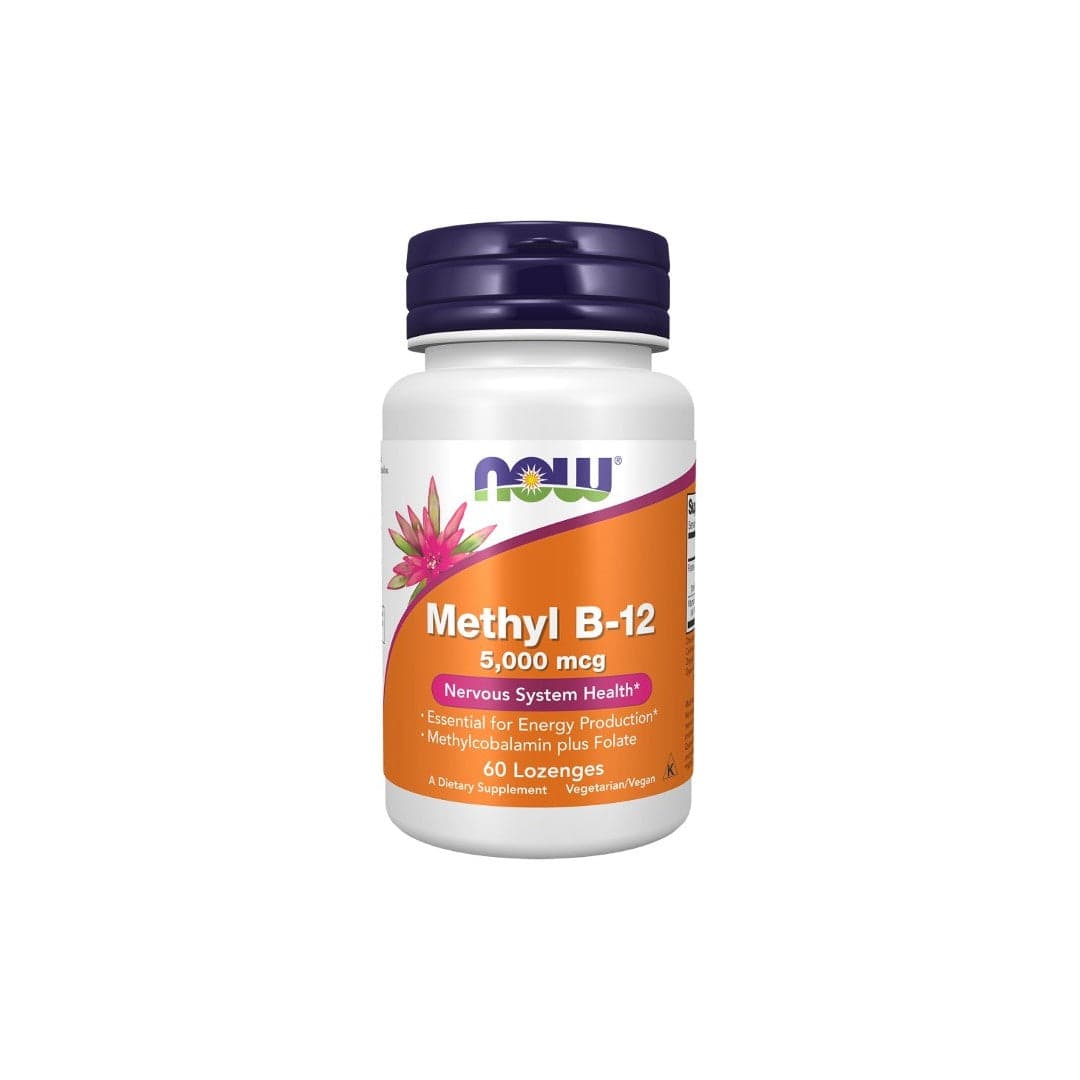 Now Foods Methyl B-12 5000mcg 60 Losangos