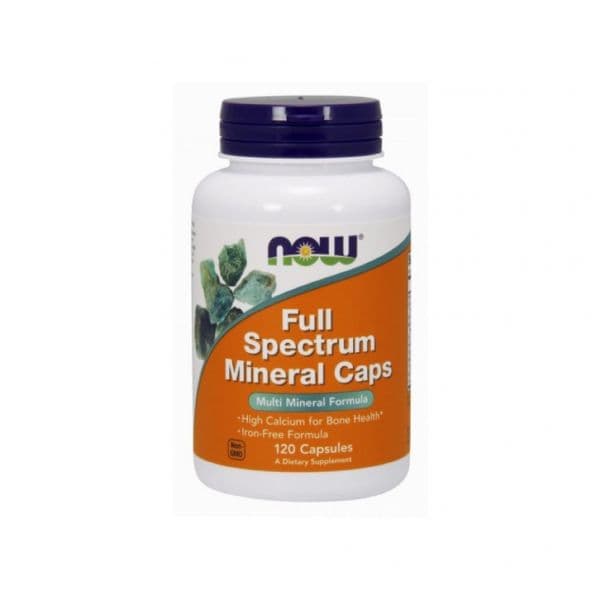 Now Full Spectrum Minerals 120 Cápsulas