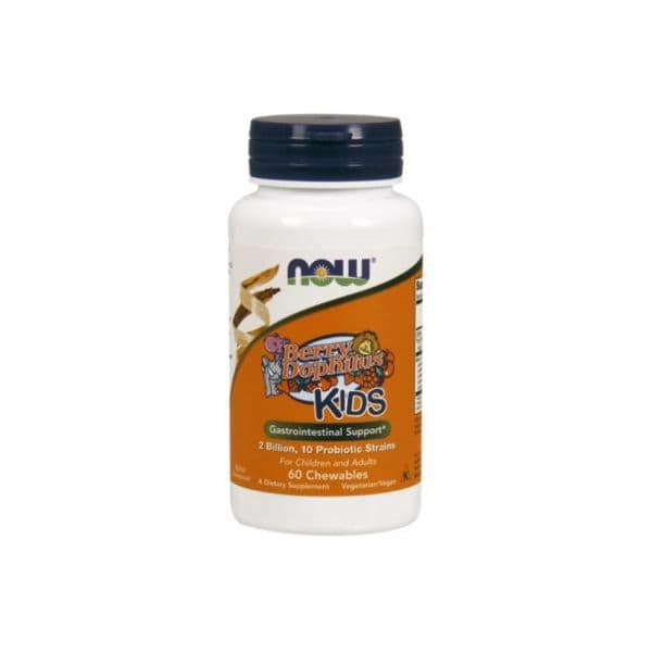 Now Berry Dophilus 60 Comprimidos mastigaveis